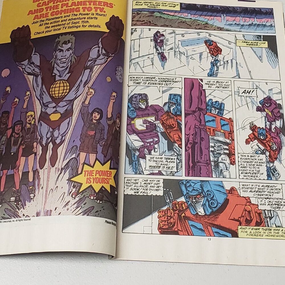 Transformers Surrender! Comic Book #71 - Picture 5 of 5